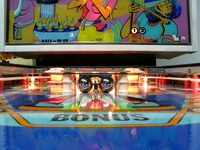 Image # 44725: Darling Illuminated Playfield - Ball View 
(Serial number 174552.)