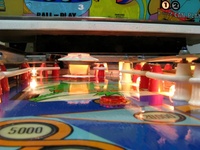 Image # 44724: Darling Illuminated Playfield - Ball View 
(Serial number 174552.)