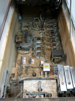 Image # 44734: Darling Inside Cabinet 
(Serial number 174552.)