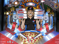 Image # 74306: Domino�s Spectacular Pinball Adventure (Standard Edition) Illuminated Lower Playfield