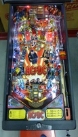 Image # 69953: AC/DC (Pro Vault Edition) Illuminated Playfield 
(Serial number E268713.)