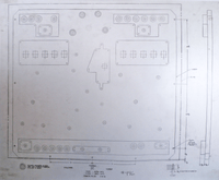 Image # 77421: Triple X Original Engineering Drawing - Backbox Insert