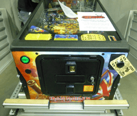 Image # 72547: Iron Maiden Legacy Of The Beast (Pro) Cabinet - Front 
(Serial number E277371.)