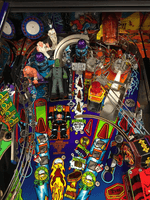 Image # 78496: Monster Bash (Remake Limited Edition) Upper Playfield 
(Limited Edition number 355 of 1250.)