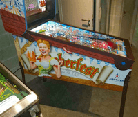 Image # 73373: Oktoberfest Prototype Cabinet - Left 
(Photographed October 2019 at an in-person auction in Germany near the Swiss border.)