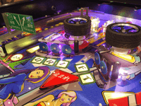 Image # 75215: Tokyo Perfect Drift Playfield - Detail 
(Photographed at Chicago Pinball Expo 2019.)