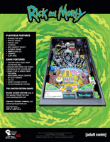 Image # 79127: Rick And Morty (Standard Edition) Flyer - Back 
(The front side of this flyer shows only the Blood Sucker Edition cabinet.)