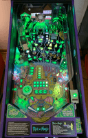 Image # 77814: Rick And Morty (Blood Sucker Edition) Illuminated Playfield - Green Light Show