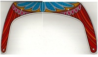 Image # 37203: Devil Riders Playfield Plastic 
(This is a composite image of one continuous piece of plastic.)