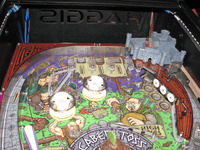 Image # 79845: Celts Prototype Game - Upper Playfield 
(Photographed at Pinball Expo 2019 in Chicago.)