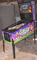 Image # 79858: Celts Prototype Game - Cabinet - Full View 
(Photographed at Pinball Expo 2019 in Chicago.)