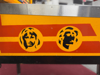 Image # 83939: Disco Cabinet - Left - Detail 
(Serial number 8186.)