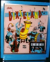 Image # 669: Dixieland Backglass