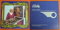 Image # 63356: Dolly Parton Promotional Record Sleeve 
(Reportedly, Bally purposely made this sleeve to be generic so that distributors could insert the Dolly Parton 45-rpm record of their choice.)
