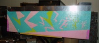 Image # 41651: Doodle Bug Cabinet - Right 
(The legs have been removed, revealing the original unfaded pink color.)