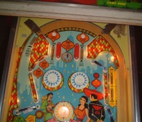 Image # 55972: Amigo Illuminated Upper Playfield 
(Serial number 5663.)