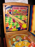 Image # 46759: Double-Shuffle Backglass 
(Serial number 011269DS.)