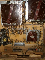 Image # 31954: Dragonette Inside Backbox 
(Two of the three bells are missing from this backbox.)