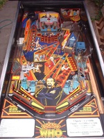 Image # 69320: Doctor Who Prototype Playfield 
(This game was identified to us as 'machine number 2'.)