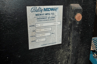 Image # 80983: Doctor Who Early Production - Cabinet Serial Number 
(Serial number 20006 060031.)