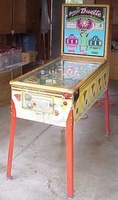 Image # 12022: Duette Cabinet - Full View 
(The coin door shown here is not original to this game as it has the dome-shaped coin return guide)