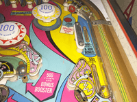 Image # 81518: Duotron Sample Game - Playfield - Detail 
(Serial number 01012 S.)