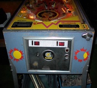 Image # 58232: Eclipse Cabinet - Front 
(The pop bumpers are missing from the playfield.)