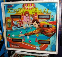 Image # 9796: Eight Ball Backglass