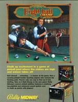 Image # 4179: Eight Ball Champ Flyer, Front