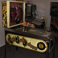 Image # 58783: Eight Ball Deluxe Prototype Game - Cabinet - Left 
(Serial number EED9201.)