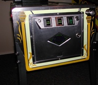 Image # 58786: Eight Ball Deluxe Prototype Game - Cabinet - Front 
(Serial number EED9201.)