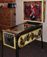 Image # 58789: Eight Ball Deluxe Prototype Game - Cabinet - Full View 
(Serial number EED9201.)