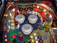 Image # 9006: Eight Ball Deluxe Original Pop Bumpers 
(This game has serial number EBD 1394.)