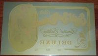 Image # 25707: Eight Ball Deluxe Limited Edition Backglass - Reverse 
(This backglass has been sealed with polyurethane.)