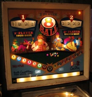 Image # 57537: 8 Ball Illuminated Marquee 
(Serial number 38610.)