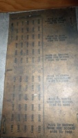 Image # 57556: 8 Ball Replay Adjustment Chart 
(Serial number 38610.)