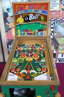 Image # 47775: "8 Ball" Cabinet - Front View 
(The cabinet has been repainted but is included here to show its other features. Serial number 52250.)