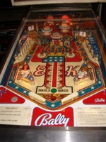 Image # 24647: Evel Knievel Playfield 
(Serial number 1150.)