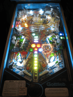 Image # 75200: Excalibur Illuminated Playfield 
(Serial number 46800.)