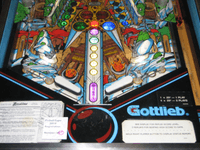Image # 75203: Excalibur Lower Playfield 
(Serial number 46800.)