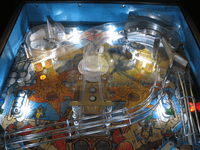 Image # 75205: Excalibur Illuminated Upper Playfield 
(Serial number 46800.)