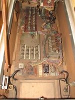 Image # 59710: Explorer Inside Cabinet 
(The rolling steel ball and swinging pendulum are missing from their respective tilt assemblies in the lower left of this image. Serial number 0048.)