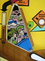 Image # 39575: Expressway Playfield - Detail 
(The serial number is 1530.)