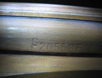 Image # 54390: Fair Lady Serial Number 
(Serial number G20558FL.)