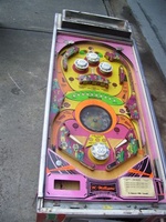 Image # 38006: Fan-Tas-Tic Playfield 
(The pop bumpers caps shown here are not original to this game.)