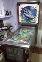 Image # 52796: Nautilus Cabinet - Front View 
(The outer backglass has been removed in this view.)