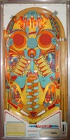 Image # 19020: Far Out Playfield 
(Note that the pop bumpers are missing in this photo.)
