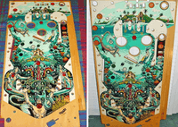 Image # 76065: Fathom NOS Playfield 
(This playfield was identified to us as New Old Stock.)