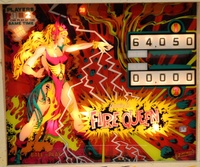 Image # 71609: Fire Queen Illuminated Backglass
