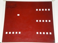 Image # 43270: Fireball Backglass Blackline Master Color Separation #6 
(The contributor of these blackline images did not indicate if the numbers 1 through 7 represented an actual sequence of backglass creation or if these images were numbered randomly.)